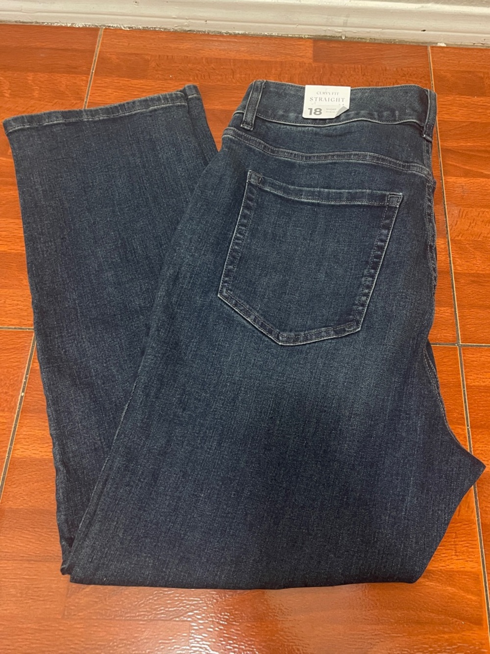 Lane Bryant Dark Indigo Straight Leg Jeans